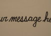 write whatever you want in beautiful, neat cursive