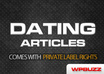 send you 1000 dating articles with private label rights included