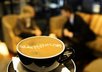 write your personal message in Cappuccino
