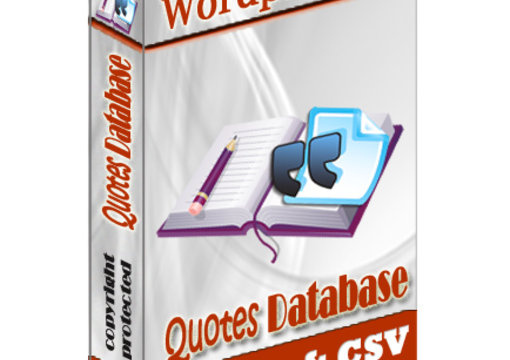 send you a Quotes database with more than 30000+ quotes big1