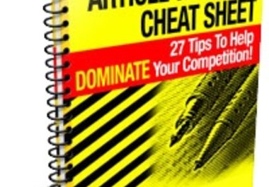 give you a copy of Article Writers Cheat Sheet with 1 FREE Gig big1