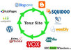 make squidoo Lens and make a link wheel by using top quality social media sites