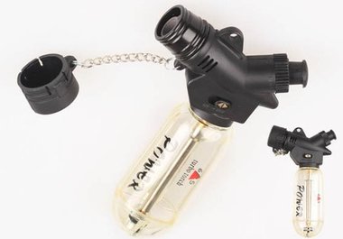 send you an Jet 1300C Butane Lighter Melts glass,gold,aluminum etc big1