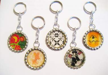 send you one handmade bottle cap keychain or necklace, US addresses only, big1