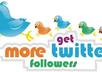 add over 400 Twitter FOLLOWERS To your Twitter Ac without needing your password or admin access