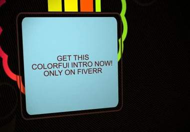 make you this Elegant COLORFUL intro video big1