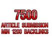 write Spin and submit articles to over 7500 Article directories and Give about 1200 approved backlinks small1