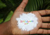 take a picture with any message on my hand