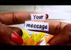 make a video of my hands saying any message