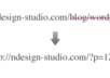 shorten a URL for you if it reads too long