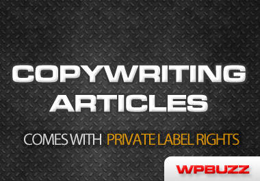 send you 167 Copywriting articles with private label rights included big1