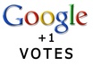 get Real Human 30 STABLE High Quality Usa Google Plus One Votes +1 to your website as well as Tweet your link to my 4000+ Real Followers