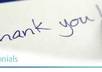 write two short testimonials for your service or product