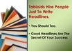 write 5 headlines for your next sales letter small1