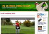give you a 4 Income Streams 50 page Website about Golf