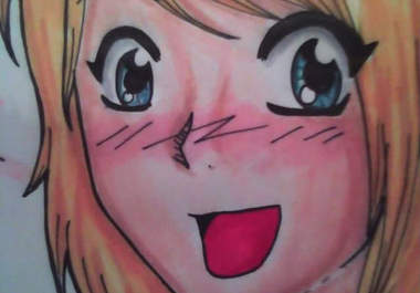 draw you as an ANIME character big1