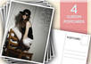design for you rad, custom printed postcards