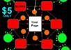 create link wheel for your site to help it get Google page one in one month small1