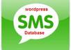 sell give you 8000+ SMS WordPress Database