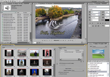 make a menu for your DVD in Adobe Encore big1