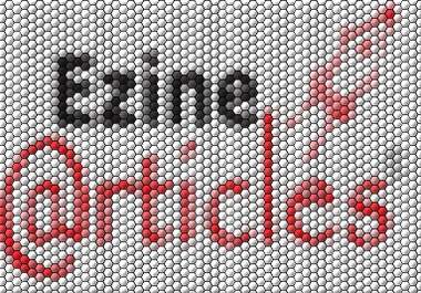 create an EzineArticles account and submit your articles big1