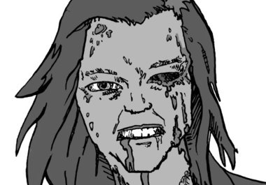 draw you as a zombie big1