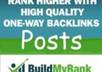 write 5 Build My Rank articles of 150 words or more guaranteed to be accepted, BMR articles small1