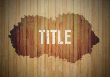 create an amazing 1080p wet ink title big1