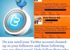 follow or unfollow your TWITTER followers clean up check details