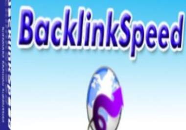 send you Backlink Speed software WORTH USD99 just big1