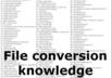 show you how to convert files from one format to another