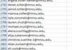 give you recent US minnesota students emails