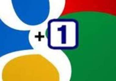 provide to you 50 google plus 1+ to your any webpage, to rock up your high rank big1