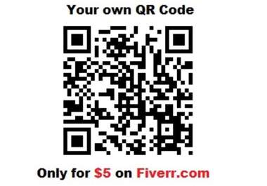 create the QR code for your website/blog url, any image or text big1