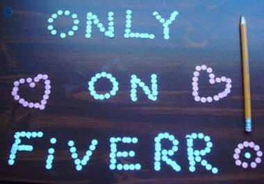 write any message with bits of hole punched paper big1