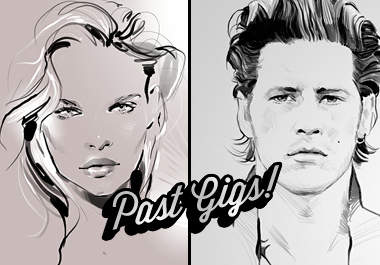 draw your photo / portrait / profile picture within 24 hours big1