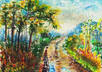 draw/paint any kinds of trees or landscapes