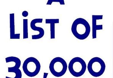 give You A HUGE List Of 35,000 Article Submission Sites big1