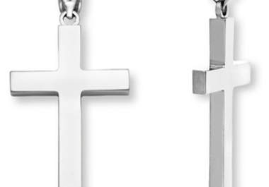 send you a 925 sterling silver Cross Pendant big1