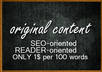 write original content for your website or blog