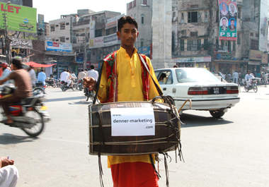 promote your business/brand name by awesome desi drummer and will send you HD video big1