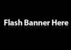 create a flash banner for your website or blog