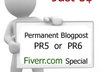 post your Article My High Traffic 2 x PR3 Blog