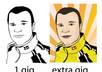 manually illustrate your photo in cartoon syle