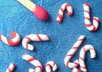 send you a pack of 20 tiny (fake) candycanes