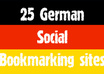 submit manually top 25 GERMAN social bookmarks links like misterwong, linkarena, huip and etc small1