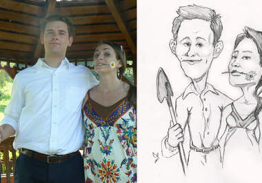 draw a 15 min caricature of you or someone big1