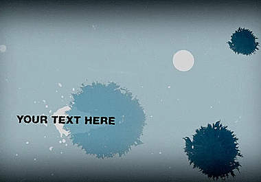 create a Ink Drop video of your logo and text big1