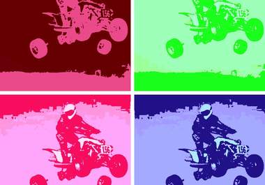 create 10 pop art photos from your original photos big1