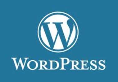 install WordPress and setup a theme for your blog big1